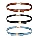 BodyJ4You 6PC Choker Necklace Set Skinny Black Brown Bow Velvet Adjustable Women Teen Girl
