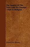 Front cover for the book The empire of the tsars and the Russians by Anatole Leroy-Beaulieu