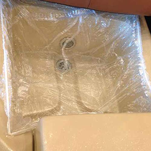 NOVAL Foot Bath Clear Pedicure Spa Liner Disposable For Nail Salon Big Size Fits All Pedicure Chair 400 PCS Per Box