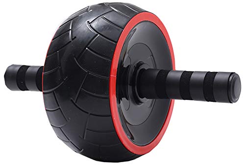 Chiconon-Ultra-Wide-AB-Roller-Wheel-with-Knee-Pad-Abdominal-Workout-Equipment-Fitness-Exercise-Wheel-Home-Gymnastics-Core-Training-BlackRed