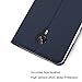 BLU VIVO 8 case, KuGi BLU VIVO 8 case, Ultra-Thin BW Style PU Cover + TPU Back Stand Case for BLU VIVO 8 Smartphone (Navy)