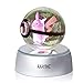 AXAYINC 3D Crystal Ball LED Night Lights Advance Laser Engraving Children's Gift (PKQ001)