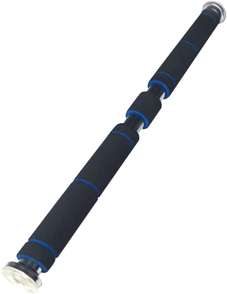 Gogdog Pullup bar door pull-up exercise training bar indoor sports fitness equipments. Black-Blue