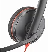 Poly HP Poly Blackwire 3220 Wired Headset USB-C USB-A Adapter Over-Ear view 10