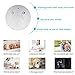 CAMAKT WiFi Hidden Spy Camera HD 1080P Smoke Detector Camera Security Nanny Cam Wireless Mini Video Recorder with Motion Detector/Night Vision, Support iOS, Android, PC