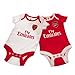 Arsenal FC Authentic EPL Baby Onesies 2 Pack (6-9 months)