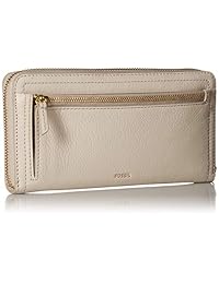 Fossil Logan RFID - Cartera con cremallera para mujer