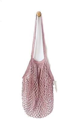 Yecwr Transparent hollowed-out mesh beach bag/laptop mesh swimming bag/shopping/receive/net bag/net woven bag