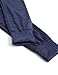 ROMWE Women's Varsity Striped Heathered Sweatshirt Navy S