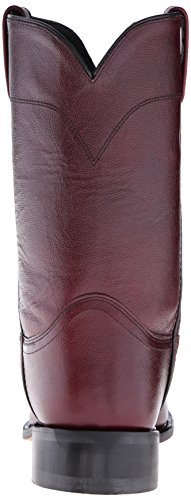 Old West Men's Joseph Ankle Boot, Black Cherry, 8.5