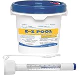 E-Z Pool All in One Pool Care Solution (20 lb Bundled with Pearsons Thermometer)