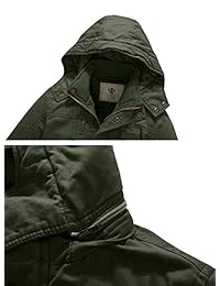WenVen - Chaqueta activa para niño y niña con capucha extraíble