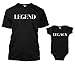 Legend/Legacy Matching Bodysuit & Men's T-Shirt