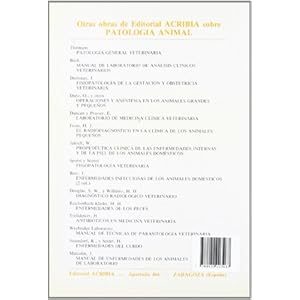 Tratado de anatomia patologica general veterinaria