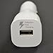SWIFTcharge® Adaptive Fast Charging / Quick Charge 2.0 Rapid Car Charger & Data Cable for Samsung Galaxy S7 S7 Edge S6 S6 Edge/Edge+ Galaxy Note 4 5 Edge Bundle Bulk Packaging w Brand American Flag Sticker White
