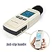 LotFancy Decibel Meter Sound Level Reader, DB SPL Meter Noise Detector, Range 30dba - 130dba with Max/Min Data Hold Function, Large Backlit LCD Display, Self-Calibrated Batteries Included