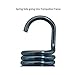 Machrus Upper Bounce Heavy-Duty Galvanized Steel Trampoline Springs 3.5-9 Inch - with Spring Pull T Hook Tool for Installation - Premium Quality Stainless Steel Trampoline Springs - Set of 15