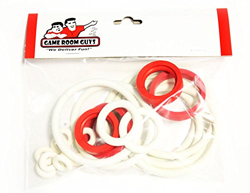 Gottlieb Gold Strike Pinball White Rubber Ring Kit
