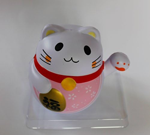 Chawa Maneki Neko Squishy White Cat Milky Scent Japanese Lucky Charm Soft and Slow Rising