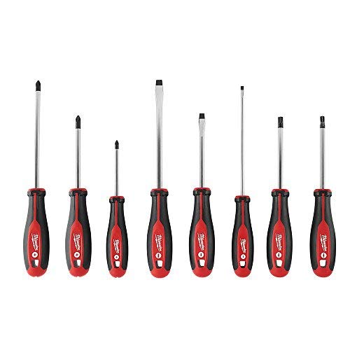 Milwaukee 48-22-2708 8 Piece Screwdriver Set New Tri-Lobe De