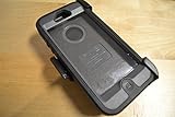 OtterBox DEFENDER SERIES Case and Holster for Apple iPhone SE/5s/5 - Retail Packaging - BLACK (Certified Refurbished)