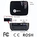 Projector, Zenhon Mini Portable Video LED Projector 1080P for Outdoor Indoor Home Cinema Theater/Game/DVD/PC/Laptop Show,via HDMI/USB/AV/SD/VGA Ports(Black)