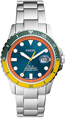 Fossil MENS FB 01 STAINLESS STEEL WATCH 