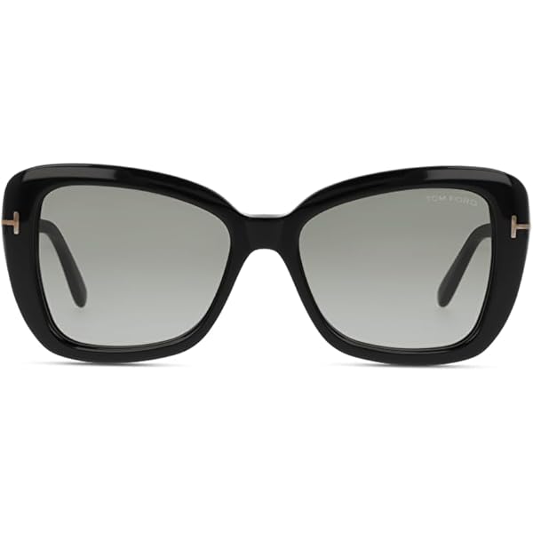 Amazon.com: Tom Ford FALCONER-02 FT0884 Shiny Black/Grey