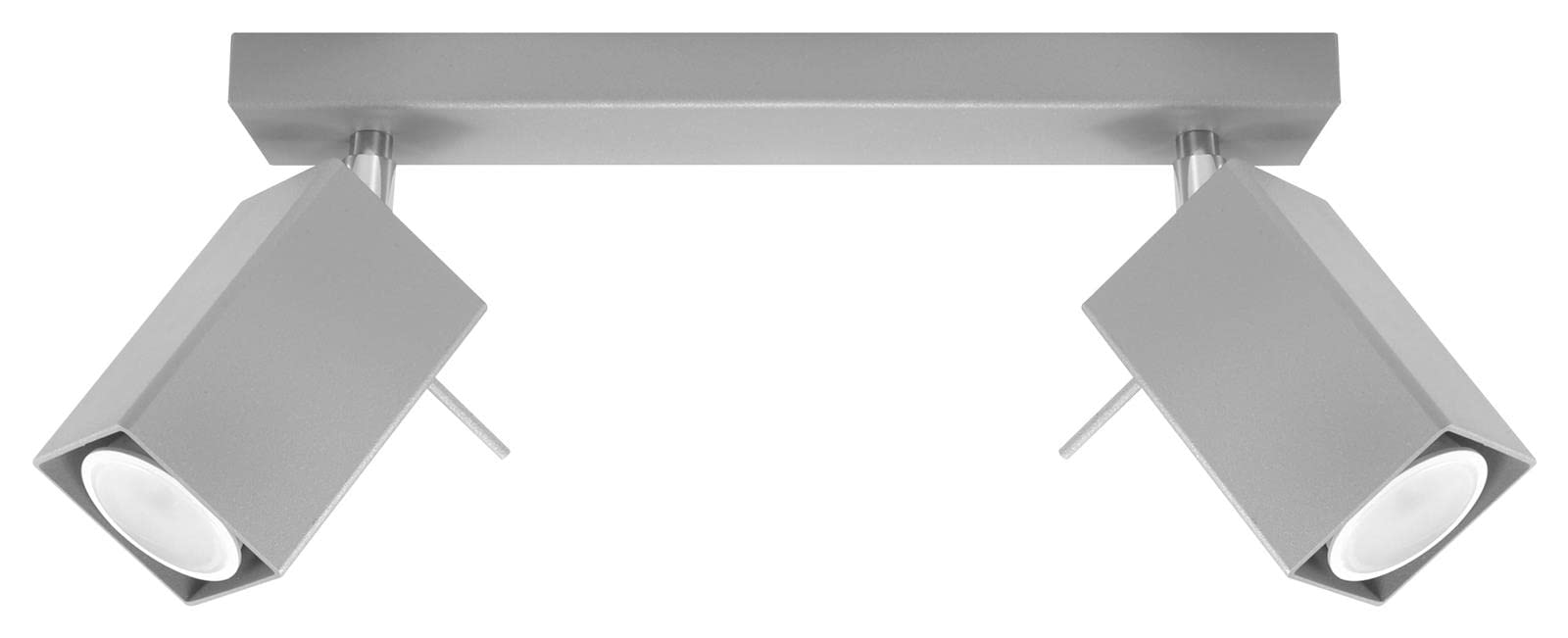 Sollux Lighting 8 x 30 x 15 Steel LED Light - Grey