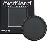 Mehron Makeup StarBlend Cake Makeup BLACK – 2oz