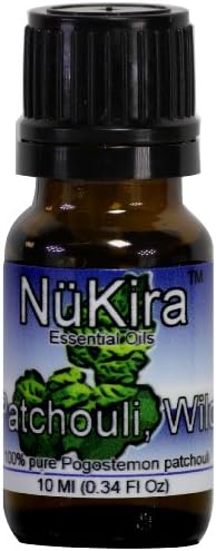 Patchouli Wild Essential Oil (Pogestemon patchouli) Therapeutic Grade By NuKira (10 Ml)