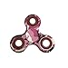 Balai Fidget Spinner Finger Tri-Spinner Camouflage, Stress Reducer Relieve Anxiety and Boredom (Camo Pink)