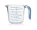 Arrow Home Products Plastic Measuring Cup for Liquids, 1.5 Cups - Cool-Grip Handle - BPA-Free, Stackable Measuring Cup with Spout & Clear Measurements - Microwave & Dishwasher Safe