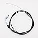 TC-Motor 59'' Inch 1500mm Racing Carburetor Gas Throttle Cable For 2 Stroke 49cc 50cc 60cc 66cc 80cc Carb Gas Motorized Bicycle Push Bike