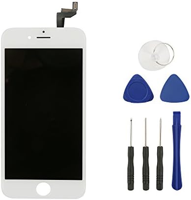 LCD display Replacement Touch Screen Digitizer Assembly for iphone 6S Black with 3D Touch (white)
