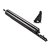Ideal Security SK3015BL SK3015 Pneumatic Closer for Extra-Heavy Storm Doors 1.5 inch Diameter with Torsion Bar, Black