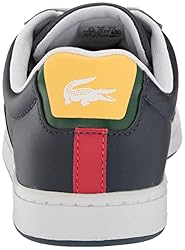 Lacoste Men's Carnaby Legacy Sneaker, NVY/GRN, 11.5