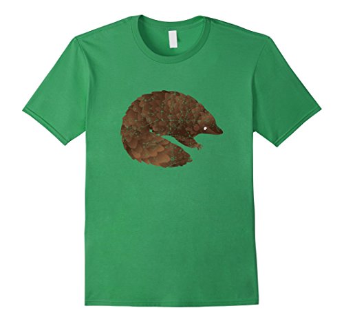 Mens Vintage Style Pangolin Icon T-Shirt Pangolin Gift XL Grass