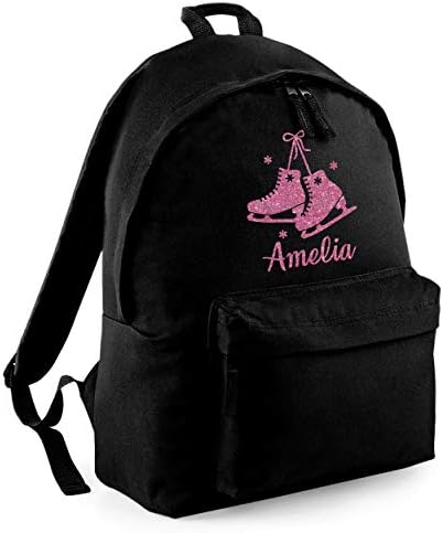 Absolutely TopPersonalised Glitter Ice Skating Backpack Skates Rucksack Gift