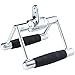 Amazon Basics Double Row Rotating Rubber Handle Exercise Weight Machine Accessories Set