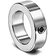 Climax Metal LC-075 Steel Set Screw Collar, Lightweight Zinc Plating, 3/4" Bore Size, 1-1/8" OD, With 1/4-20 x 3/16 Set Screw
