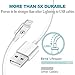 Phone Charger 6ft with Wall Plug (4in1 Pack), DENWAN 6-Foot Long Charging Cable and 2.1A/5V Dual Port USB Wall Block Cube Compatible with Phone XS/XR/X 8/7/6/Plus SE/5S/5C (UL Certified)