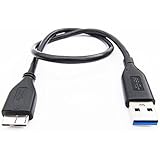 Valar Micro USB 3.0 Cable A to Micro B for WD My Passport and WD Elements Series External Hard Drives