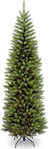 Kingswood Fir Hinged Pencil 7.5-foot Tree Synthetic Fiber