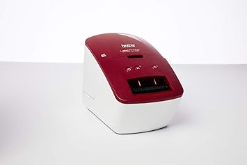 Brother Ql 600r Rot Etikettendrucker Amazon De Elektronik