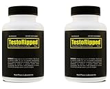 Testoripped Hardcore Fat Burner - Muscle Building Diet Pill For Men - Strength, Power, Lean Muscle, Energy Gains, and Fat Loss by NutriPharm