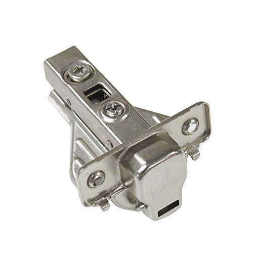 Soft Close Cabinet Hinges Satin Nickel, Full Overlay 105 Degree Opening Angle Clip On Face Frame Mounting Heavy Duty Kitchen Cabinet Hinges, 20 Pair - Thumbnail 6
