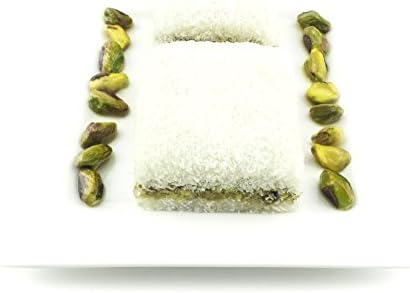 500g Baklawa Baklava Coconut Pistachio Home Made Recipe Freshly Baked and Shipped UK