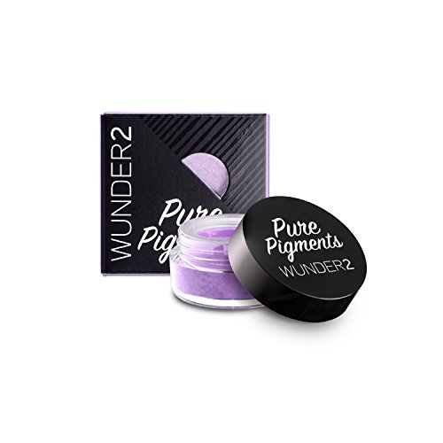 WUNDER2 Pure Pigments Ultra-Fine Loose Color Powders for Eye Makeup, Lavender Field, 0.04 Ounce