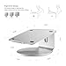 UPERGO Aluminum Laptop Stand with Swivel Base(AP-2S), Silver